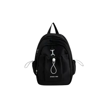URBAN FOREST Nylon Backpack Regular Women's Black/Yellow/Green/Pink/Pink Purple