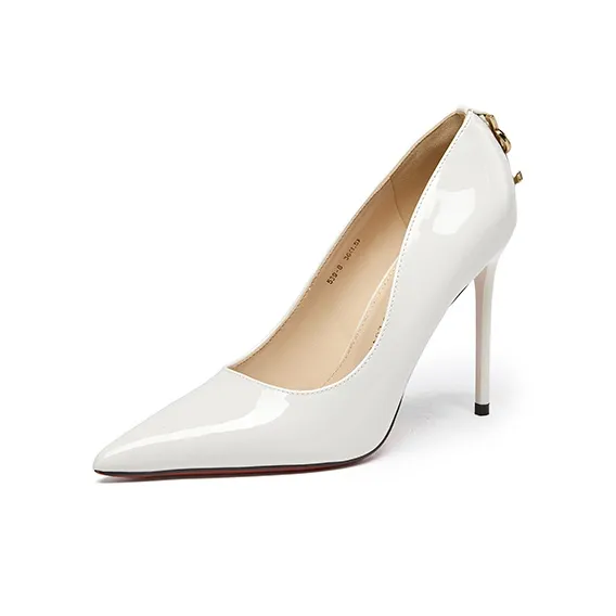 PINWEISHIDU Slim Heel High Heels Women's-4