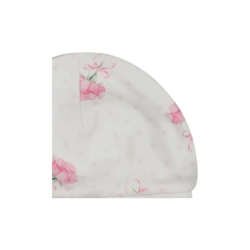 MONNALISA Rose print Hat-1