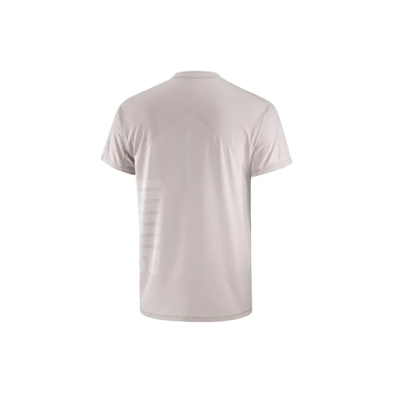 SALOMON SENSE AEROGRAPHIC T-Shirt Men's Yuta/White-1