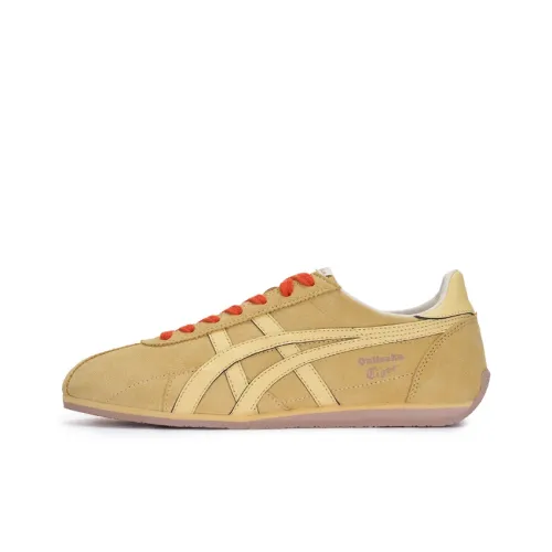 Onitsuka Tiger Runspark Anti Slip Wear Resistant Low Top Casual Shoes Unisex Yellow