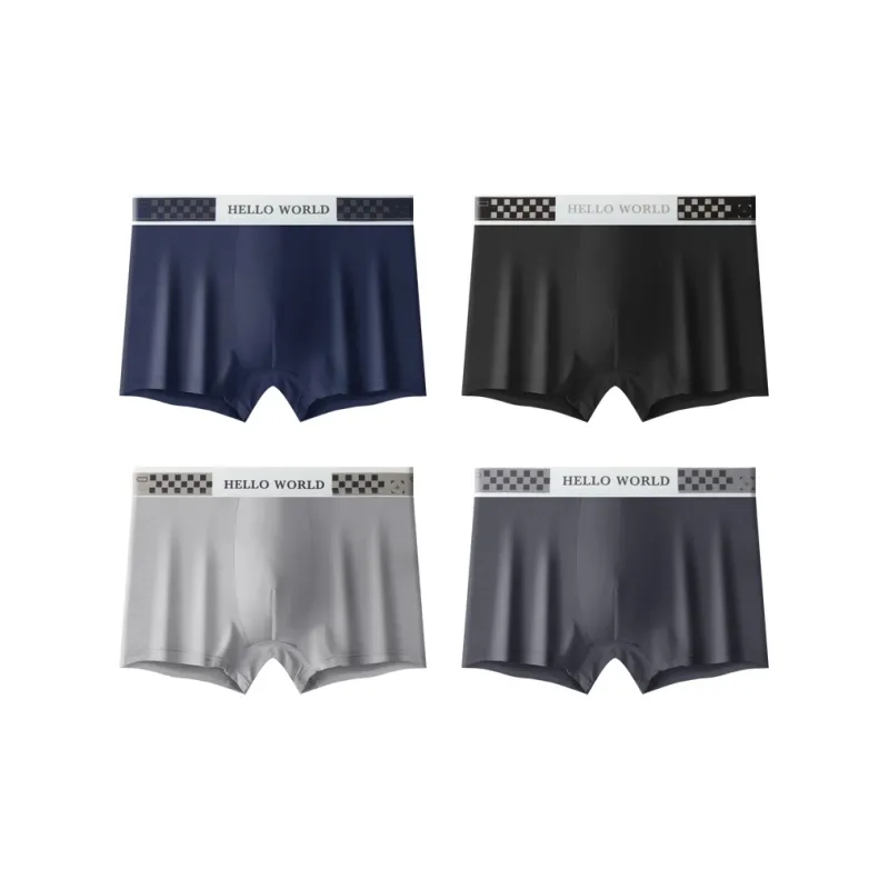 PLANDOO Underpants Men's 4 Pack-16