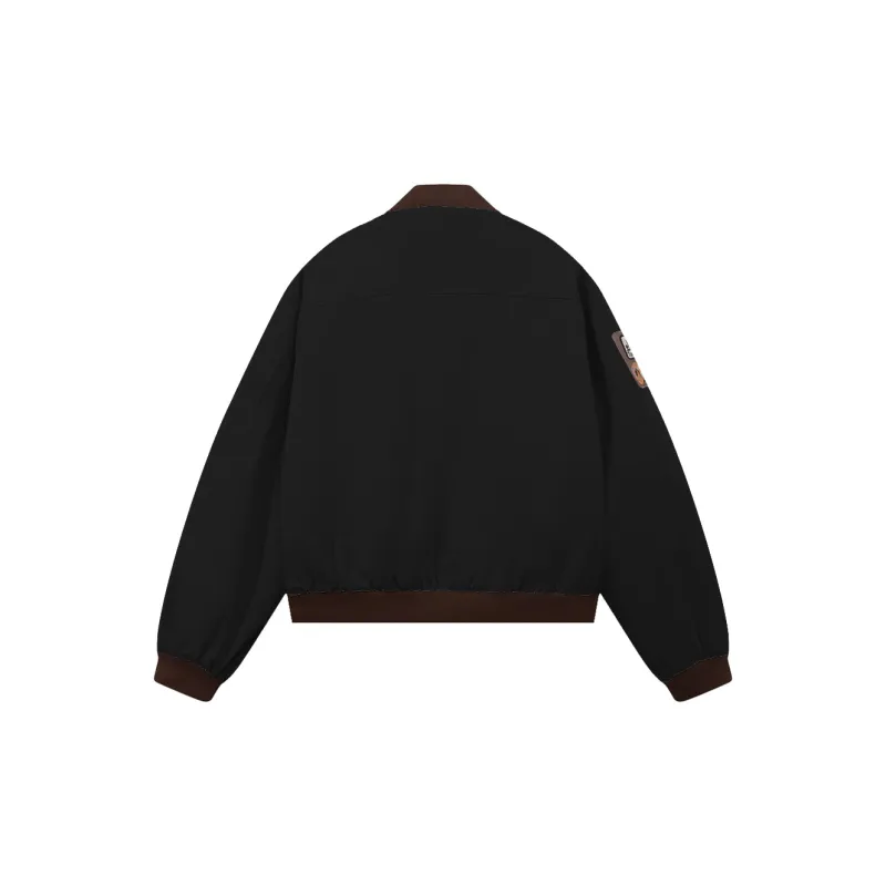 PAZZO Multicolor Zip Up Jackets Baseball Jacket Unisex-11
