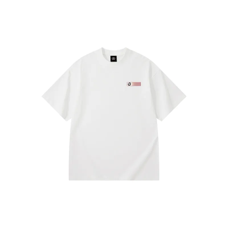 DIDTEK Drop Shoulder Sleeve Short Sleeved T Shirts Unisex-1