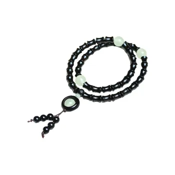 Jinghua Record Ebony Wooden Bracelets Unisex