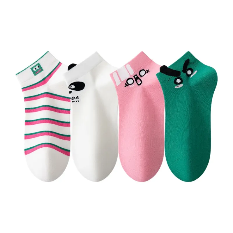 Caramella Ankle Socks Women's 4 Pack-0