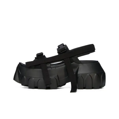 RICK OWENS/RO One Strap Sandals Women's Black