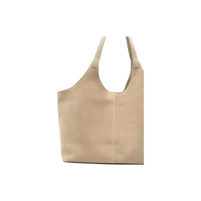 AESTHER EKME Cow Leather Tote Bag Shopping Bag Shoulder Bags Extra Large Women's Sandy Beige-2