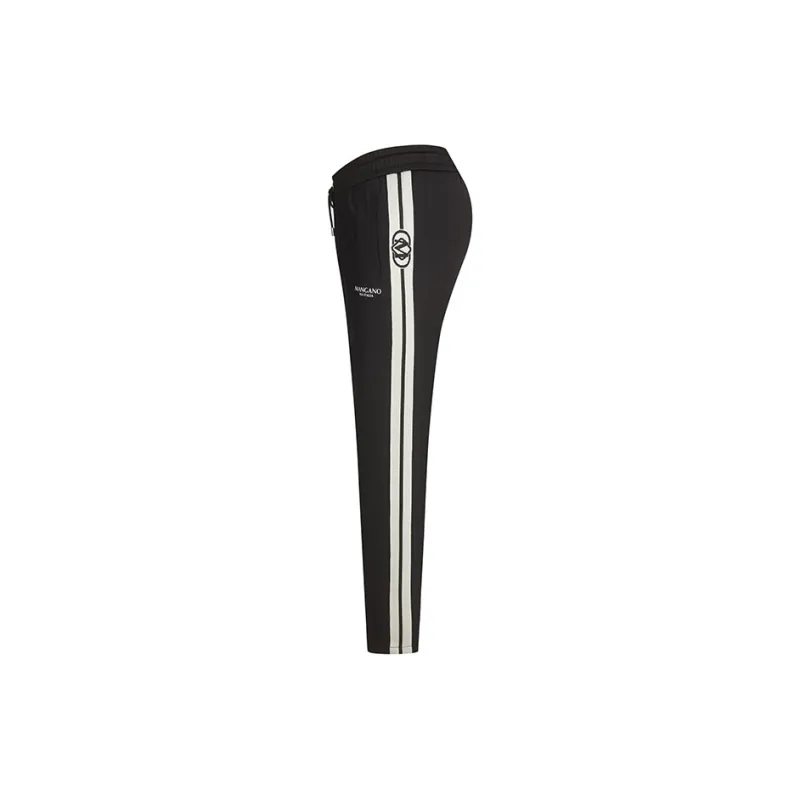 MANGANO Casual Pants Men Black Comes With Brand Shopping Bag-1