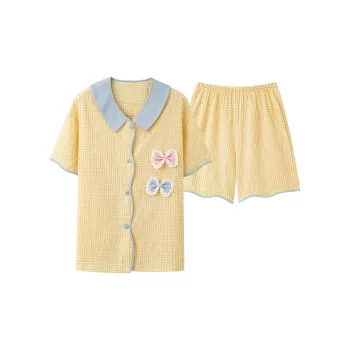Jovini Pajama Set Women's Yellow