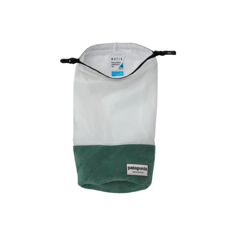 Patagonia Nylon Handbag Regular Unisex White & Green-2