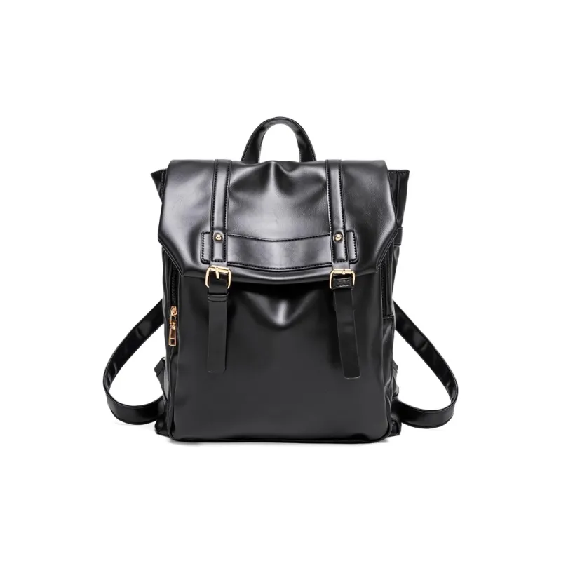 CLEVER& KETCH PU Backpack Women's Brown/Black-5