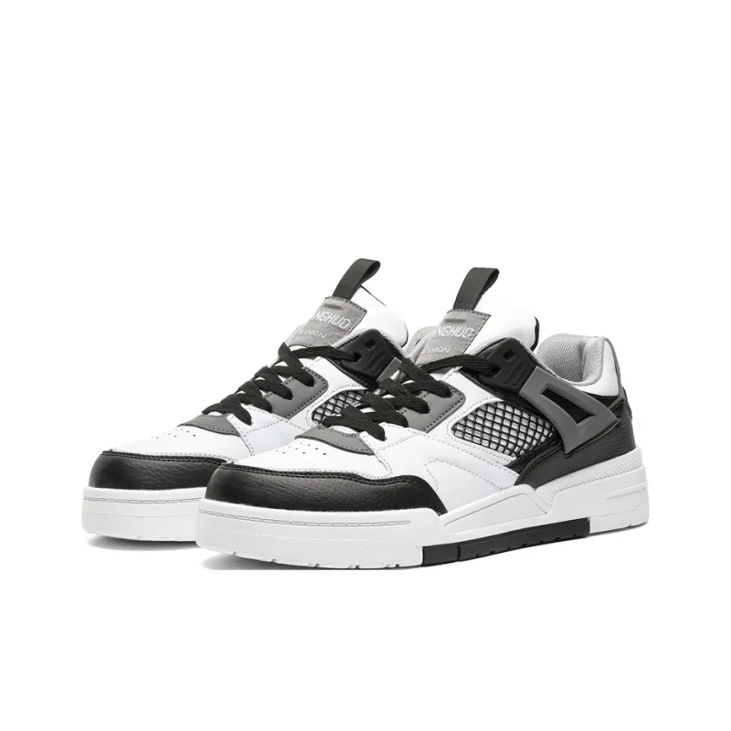 Jerden Smith Slip Resistant, Abrasion Resistant, Breathable Low Top Skateboard Shoes Unisex-10