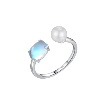SINO GEM 925 Sterling Silver Rings Women's