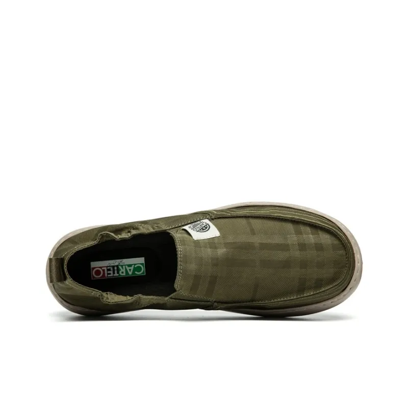 CARTELO Minimalist Style Water Repellent Shoes Canvas Casual Shoes Men's-7