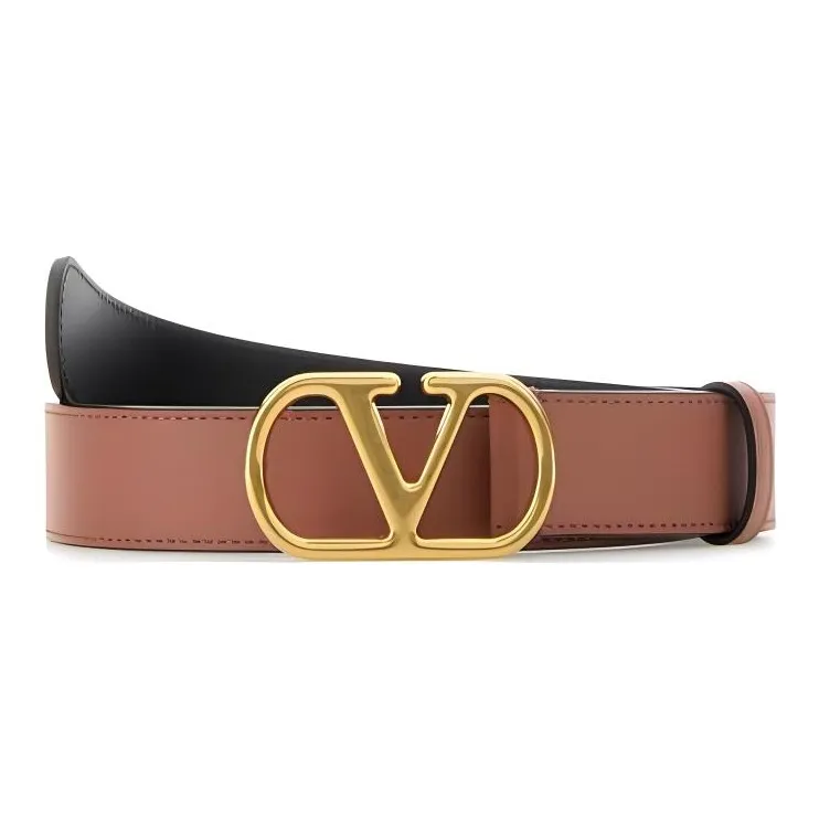 Valentino VLogo Signature Buckled Belt-0