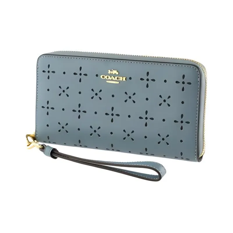 COACH Zip Around Wallets-1
