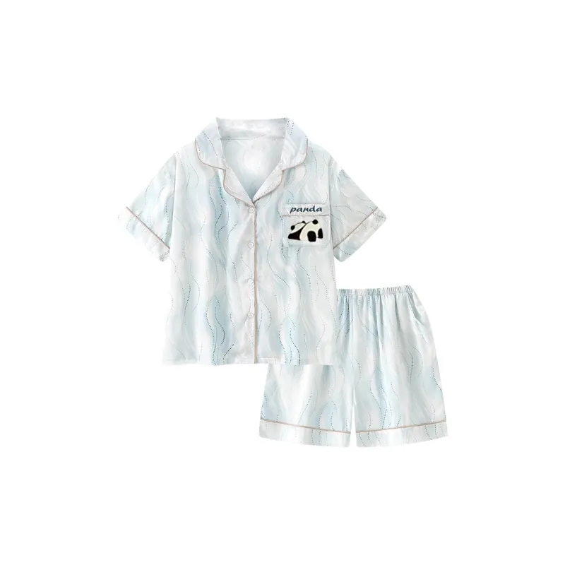 O'MESIK Pajama Set Women's Blue-0