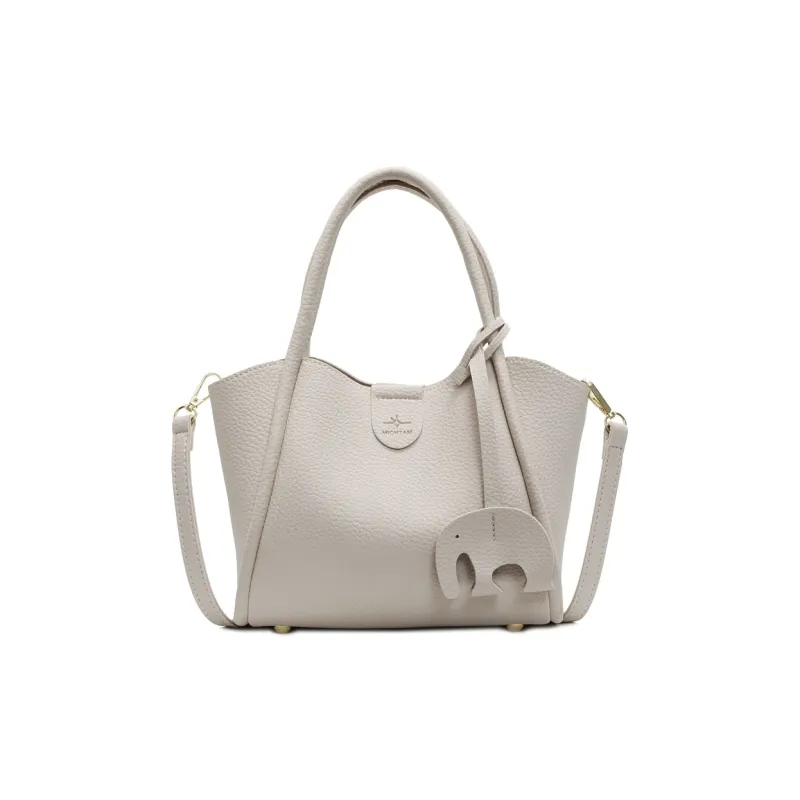 Yalu PU Handbag Women's Black/Ecru/Coffee/Brown/Khaki-8