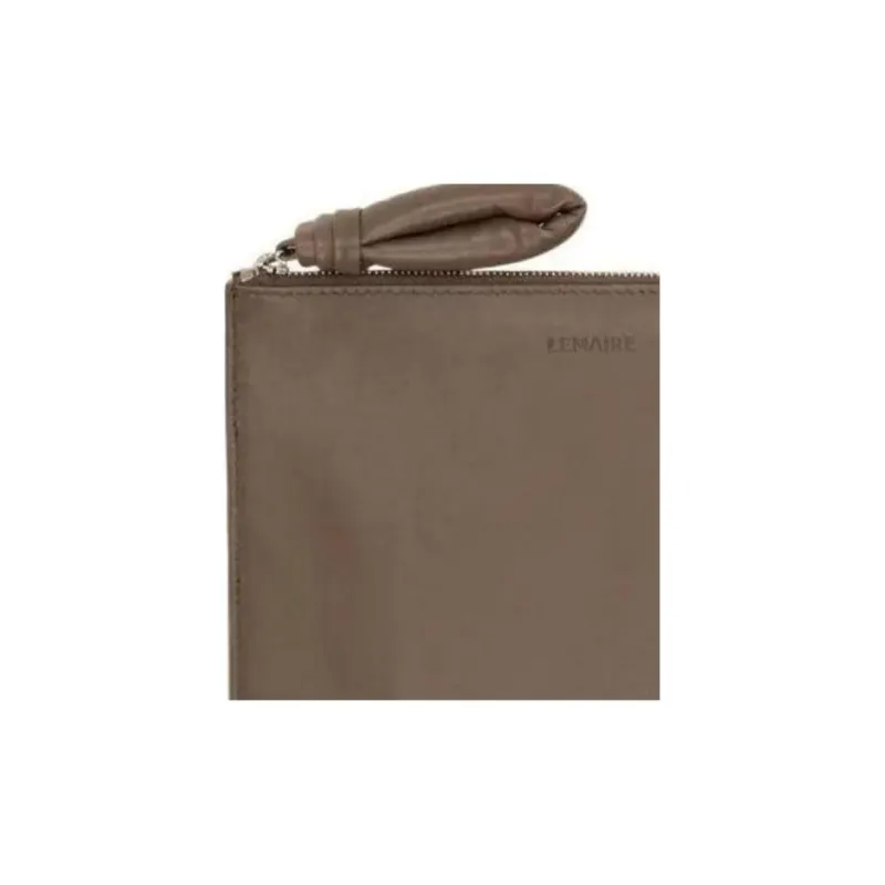 Lemaire Lambskin Wallet Clutch Women's Taupe-2