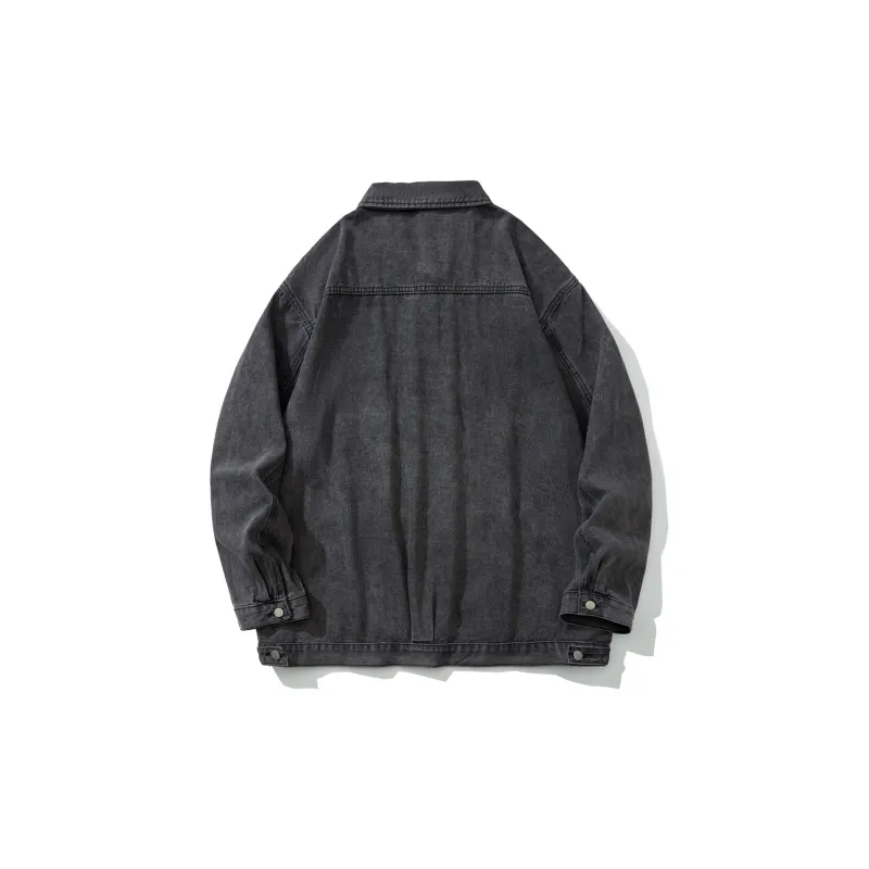 TESTUNG Denim Jackets Unisex-13