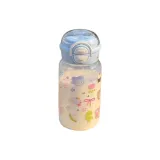 Planet Double-Wall Plastic Cup[Blue Graffiti]
