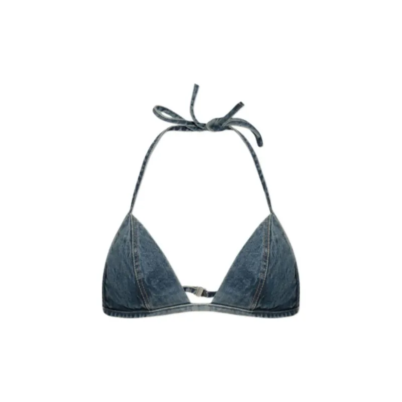 Rick Owens DRKSHDW Denim Bra-0