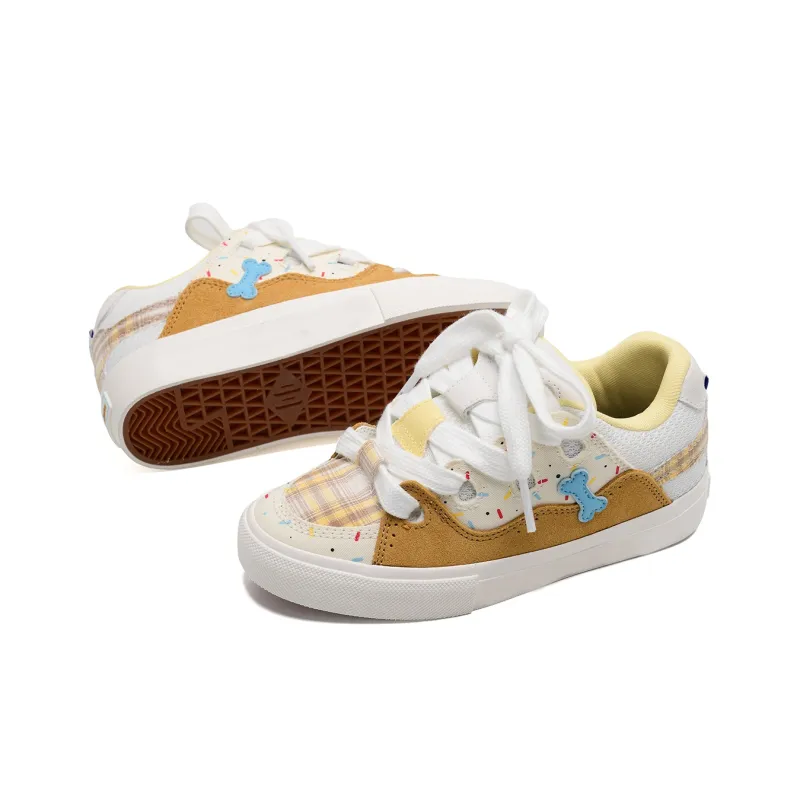 7 SEVFUN Low-Top Skateboard Shoes Unisex Strawberry Pink-68