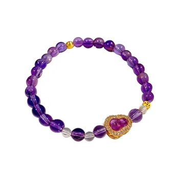 ZHOUBAIFU Crystal Bracelets Women's