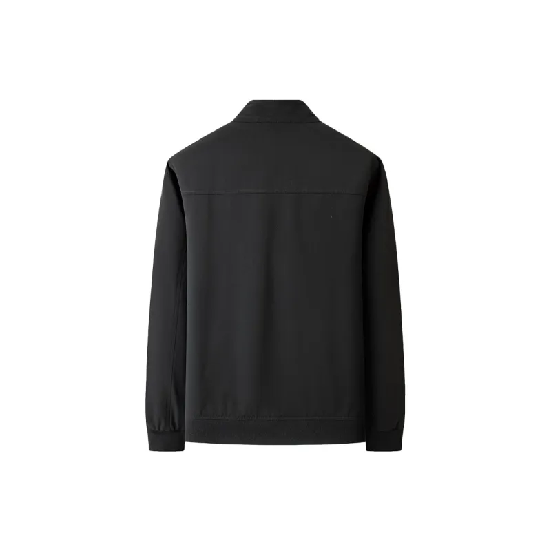 Yalu 1972 Stand Collar Casual Coat Business Versatile Top Minimalist Style Premium Feel Men's-1