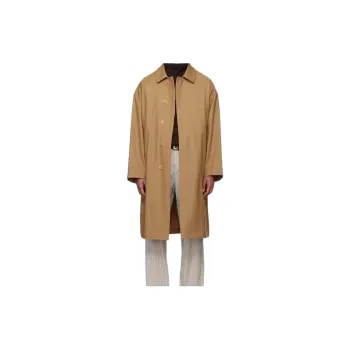 Lemaire Coats Men Brown