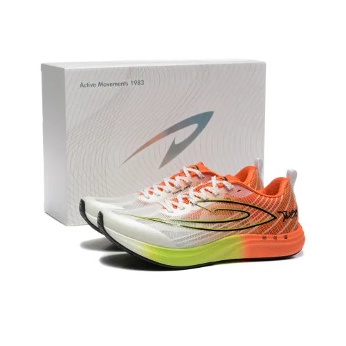 DEERWAY Running Shoes Unisex White Orange