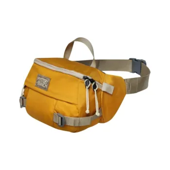 MYSTERY RANCH Nylon Shoulder Bag, Crossbody Bag, Sling Bag, Fanny Pack Unisex Sunset Orange