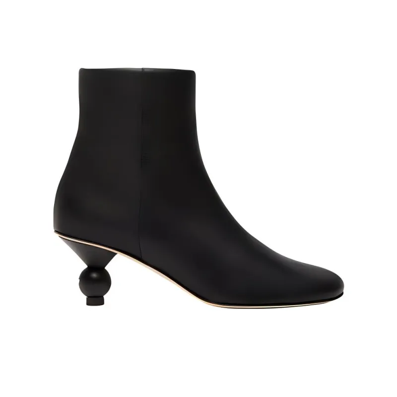 WEEKEND MaxMara Ankle Boots 5.5cm Women's Black-1