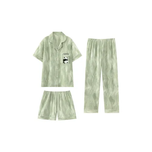 O'MESIK Pajama Set Women's Green