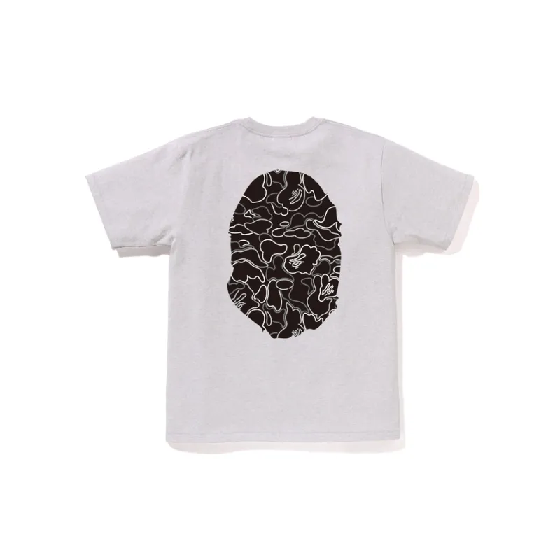 Bape Neon Camo Big Ape Head Tee-5
