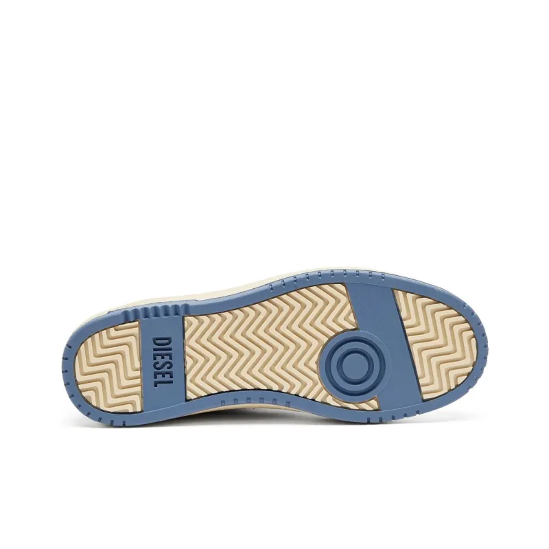 DIESEL S-Ukiyo V2 Low-Top Skateboard Shoes Men's Blue White-6