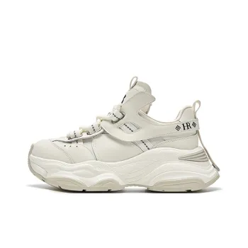HR Low Top Chunky Sneakers Women's Ecru