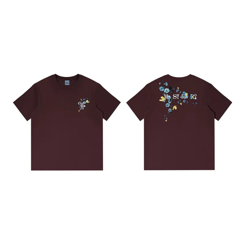 MashiMaro Short-Sleeved T-Shirts Unisex-21