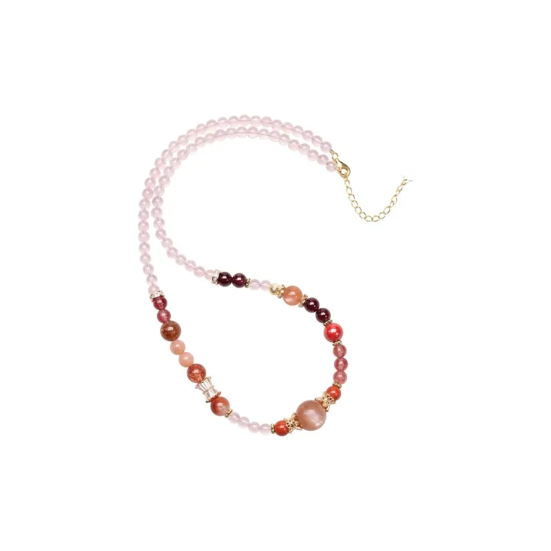 Moon Jewelry Crystal Necklaces Unisex-19