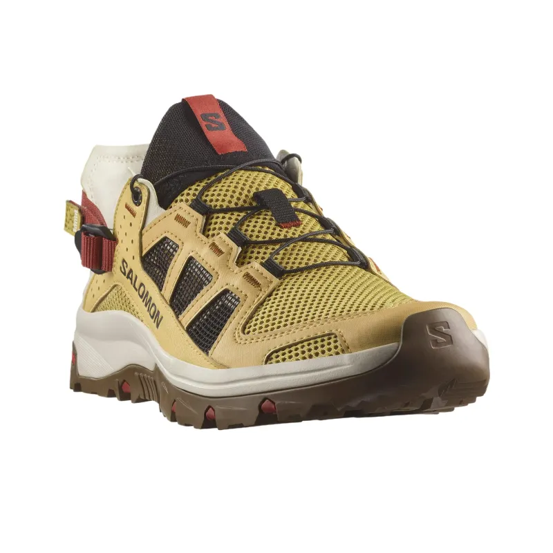 SALOMON Techamphibian 5 Breathable Quick Dry Grip River Trekking Shoes Men's Antique Gold-2