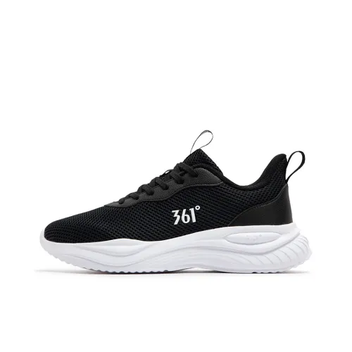 361° Anti-Slip And Wear-Resistant Breathable Low-Top Casual Shoes Women's Black White