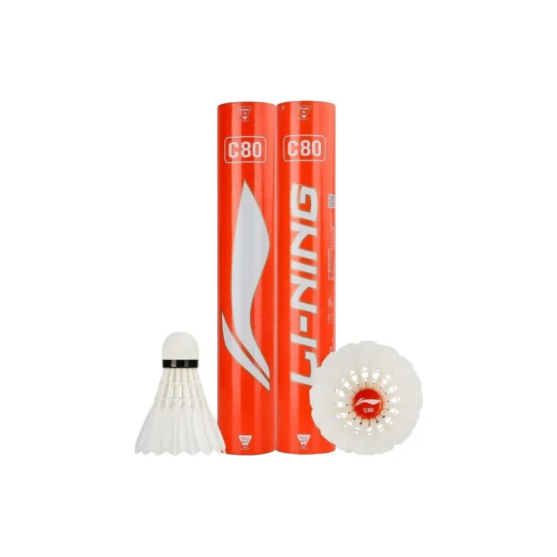 LiNing C80 12 Pack CiGu Duck Feather Shuttlecocks-0