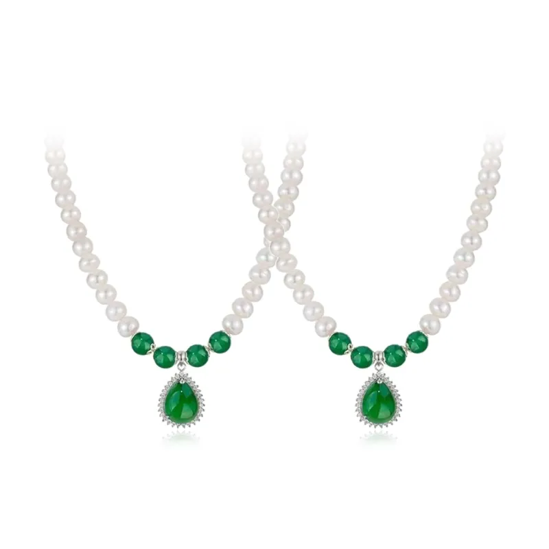 Love Jewelry Pearl Necklaces Unisex-0
