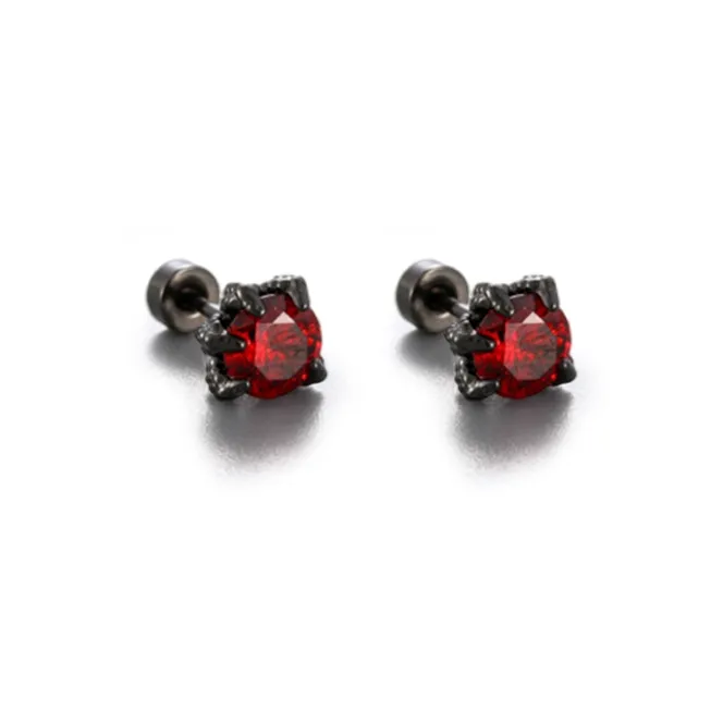 SHEEHHYY Alloy Stud Earrings Women's-9