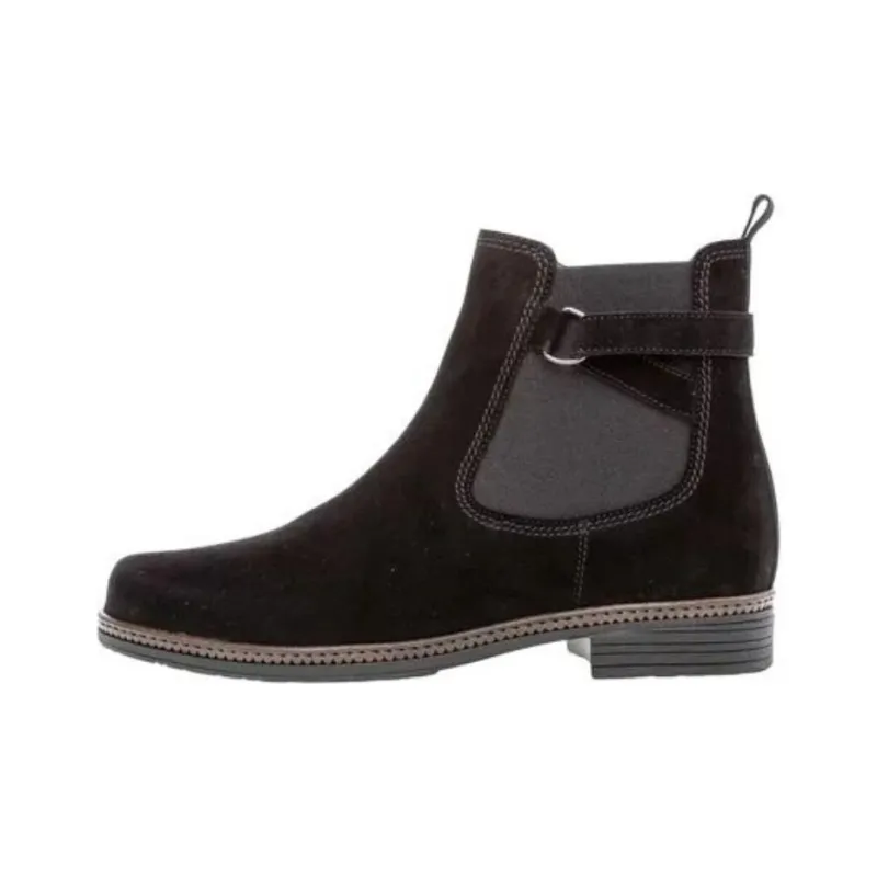 Gabor Fashion Chelsea Boots 3cm Women's Black-0