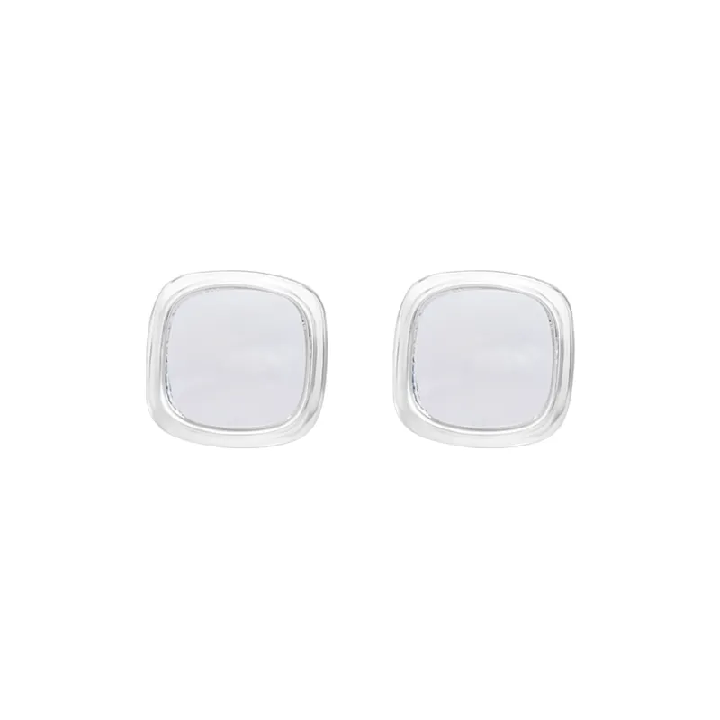 Anxious 925 Silver Needles Stud Earrings Women's-4