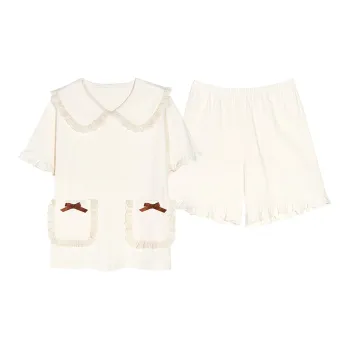 Qiao Ni Tong Pajama Set Women's Image Color