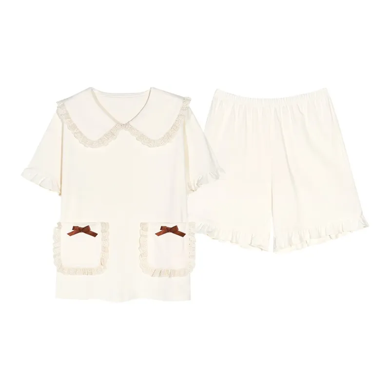 Qiao Ni Tong Pajama Set Women's Image Color-0