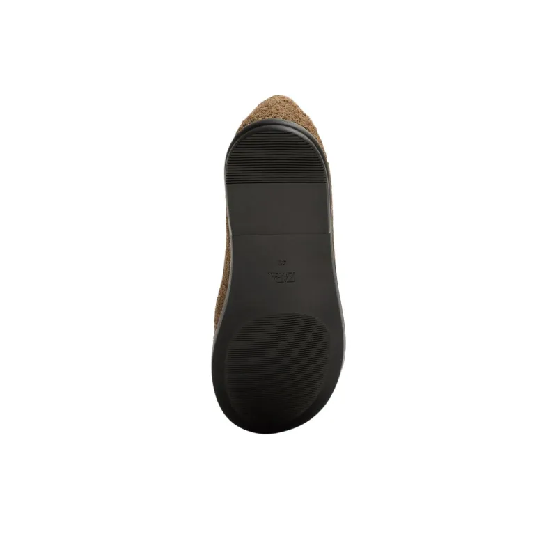 ZARA Men's Casual Shoes Men Low Top Brown-4